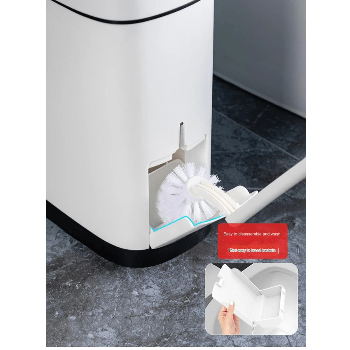 Toilet Trash Can With Lid Toilet Narrow Slit Household Deodorant Slit