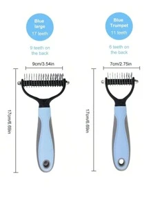 1 pièce Toilettage De Compagnie Animaux Brosse : Outil Pour Chiens & Chat , Objet Pour Retirer Poils Peigne & Râteau