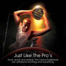 Cipton Basketball, LED Light Up Basketball, Youth Size 28.5 Inch Indoor And Outdoor Basketball, Perfect For Outdoor Games, Basketball Pump Included, Composite Leather Basketball - Multicolor - View 4