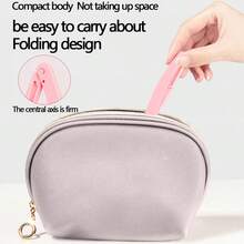 6pcs Safety Foldable Eyebrow Razors, Stainless Steel Blade Beauty Tool For Beginners - Multicolor - View 8