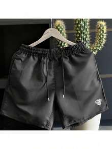 Men Shorts - 黑色 - 查看 2