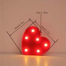 16cm Luci di lettere viola fai-da-te, lampada luminosa a numero a batteria di 6,3 pollici in plastica per decorazione di feste di matrimonio e compleanni a casa di moda