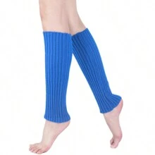 1/3 双女式霓虹纯色针织保暖秋冬，温暖优雅的腿袖舞会万圣节 - 多色 - 查看 15