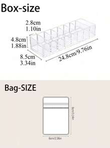 1 hộp trưng bày trang sức acrylic + 30 túi đựng trang sức PVC trong suốt có khóa kéo, túi bảo quản trang sức, túi nhỏ trong suốt đựng quà lưu niệm, phụ kiện nhỏ, bông tai, chống xỉn màu, chống oxy hóa, túi PVC có khóa kéo đựng nhẫn, bông tai và phụ kiện nhỏ, túi đựng trang sức nhỏ gọn và tiện lợi, túi quà tặng phụ kiện cho các bữa tiệc, ngày Valentine, du lịch, mát mẻ, tựu trường, trang trí phòng. - nhiều màu - Xem 2