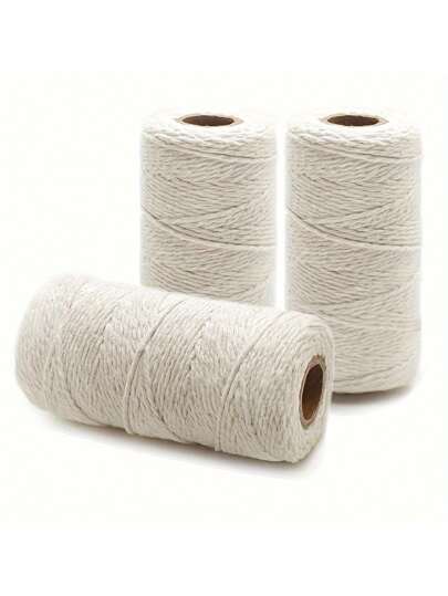 1pc 328 Feet Durable Cooking Rope - Perfect For Grilling, Tying Meat, Making Sausages, Baking, And Crafts - Extra-Long And Versatile Kitchen Food String,Food,Cooking,Meat,Poultry,Kitchen,Kitchen Items,Kitchen Tools,Kitchen Things.