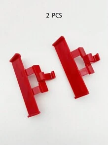 1pair Big Red European And American Funny Toy Car Wing Home Slippers With Wing Decoration - Rose Red - View 6