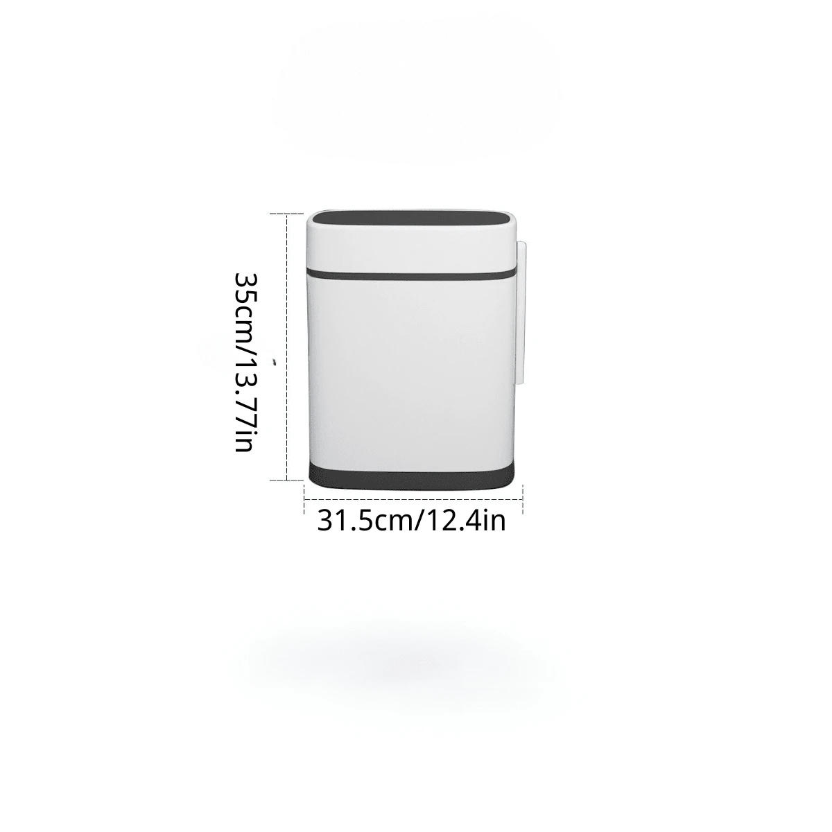 Toilet Trash Can With Lid Toilet Narrow Slit Household Deodorant Slit