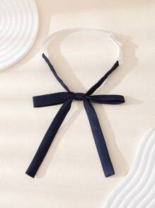1pc Handmade Narrow Long Handle JK Uniform Style Fashion Collar Flower - Blue - View 13