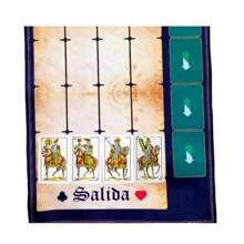 CARRERA DE CABALLOS JUEGO DE MESA + BARAJA. - Negro - Ver 2