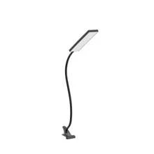 LED Table Lamp With Eye Care LED Light And Metal Clip,11 Level Brightness,3 Color Modes,USB Port Powered 5W Flexible Gooseneck Reading Light, Suitable For Home And Office (5W, Black And White) - LAM10B-Đen-US - Xem 4