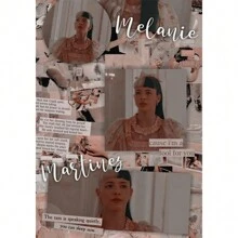 1pc  Singer Melanie Martinez Poster Self-Adhesive Art Poster Retro Canvas Painting Room Bar Cafe Vintage Decorative Frameless - Multicolor - View 19