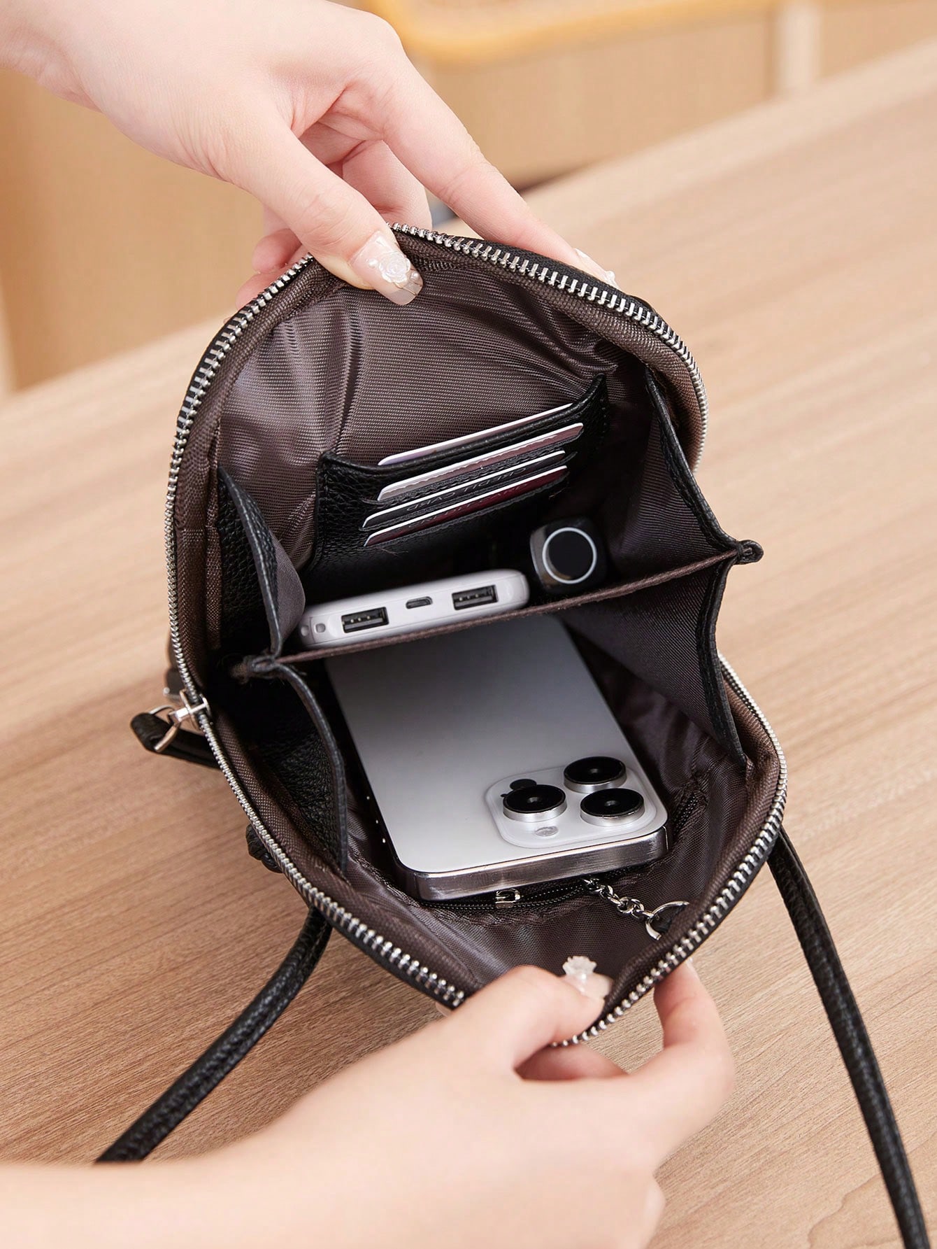 MIYIN محفظة سيدات كاجوال مصنوعة من جلد البولي يوري...