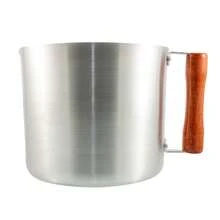 Hotel Mug Large Milk Jug Aluminum Kettle Mug No. 20 - 5.3 Liters Wooden Handle - 灰色 - 查看 4
