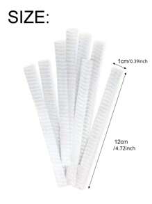 3PCS/8PCS/20PCS White Makeup Brush Protective Net Sleeves Reusable Expandable Mesh Brush Covers Bag,Room Decor, Bags,Makeup Bag,Vanity,Travel,Make Up Bag,Travel Essentials,Organizer,Storage,Travel Essential,Makeup Organizer,Makeup Bags,Make Up Organizer,Organiser,Toiletry Bag,Desk Organiser,Cosmetic Bag,Makeup Pouch,Make Up Organize,Vanity Accessories,Make Up Pouch,Make Up Bags,Jewellery Box,Pouch,Makeup Brush Holder,Brush Holder,Perfume Organiser,Pouch Bag