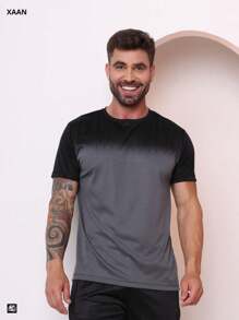 Men T-Shirts - 灰色 - 查看 1