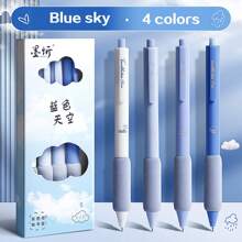 4 cái/hộp Hoa anh đào Mùa Giới hạn Hoa anh đào Thỏ Đen Mực gel bút - Hồng - Xem 12