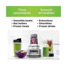 Ninja Foodi® SS101 Licuadora y extractor de nutrientes para hacer tazones de batidos - Plateado - Ver 4