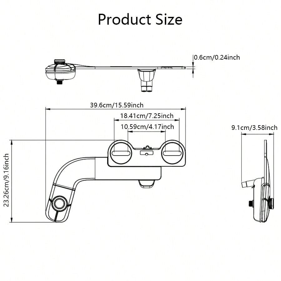 American Standard Bidet Attachment For Toilet, NonElectric, OneKey