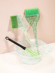 四件套染发套装 - 专业美发造型和挑染套装，包含闪亮梳子、油刷、仿珍珠刷、搅拌棒、染发碗、染色碗和挑染碗，在家即可打造沙龙级效果。染发碗和刷子，美发工具，美发产品和配件，理发沙龙美容旅行必备，返校季，旅行度假必备，女士美发配件，后梳，理发师配件，吹风机，头发，理发师，美发工具，美发产品，吹风机，头发，配件，美发产品，美发工具，美发用品，头发护理，卷发刷，理发师，理发师配件，美发设备，头发，旅行，美发产品，美发工具，美发用品，理发师，理发师配件，理发店，美发设备 - 彩色 - 查看 12