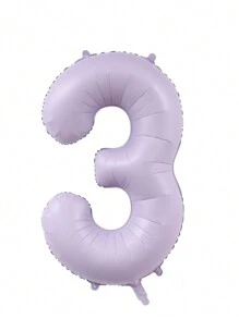 40 Inch Helium Foil Number Balloons For Birthday Party, Christmas Decoration - Purple - View 4