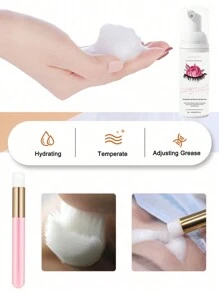 Bộ 10 sản phẩm nối mi tự làm Bộ 640 cụm mi Bộ mi cong 10D-40D C/D Bộ mi tự làm có keo dán và cố định mi, Dung dịch làm sạch mi 60ml, Nhíp, Cọ mi, Sách hướng dẫn nối mi tự làm tại nhà (4 kiểu kết hợp) - Hồng - Xem 10