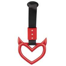 1 pezzo Adesivo per maniglia Tsurikawa con design JDM Demo, adesivo per paraurti, gancio di traino per auto, bus, accessorio per drift, etichetta di avvertimento