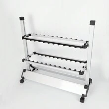 YUNRUX Rod Stand For 24 Rods, Fishing Rod Stand For Indoor And Outdoor Use, Fishing Rod Stand Holder Made Of Aluminum Alloy - A - View 7