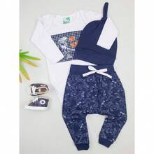 Baby Boys Sets - Orange - View 2