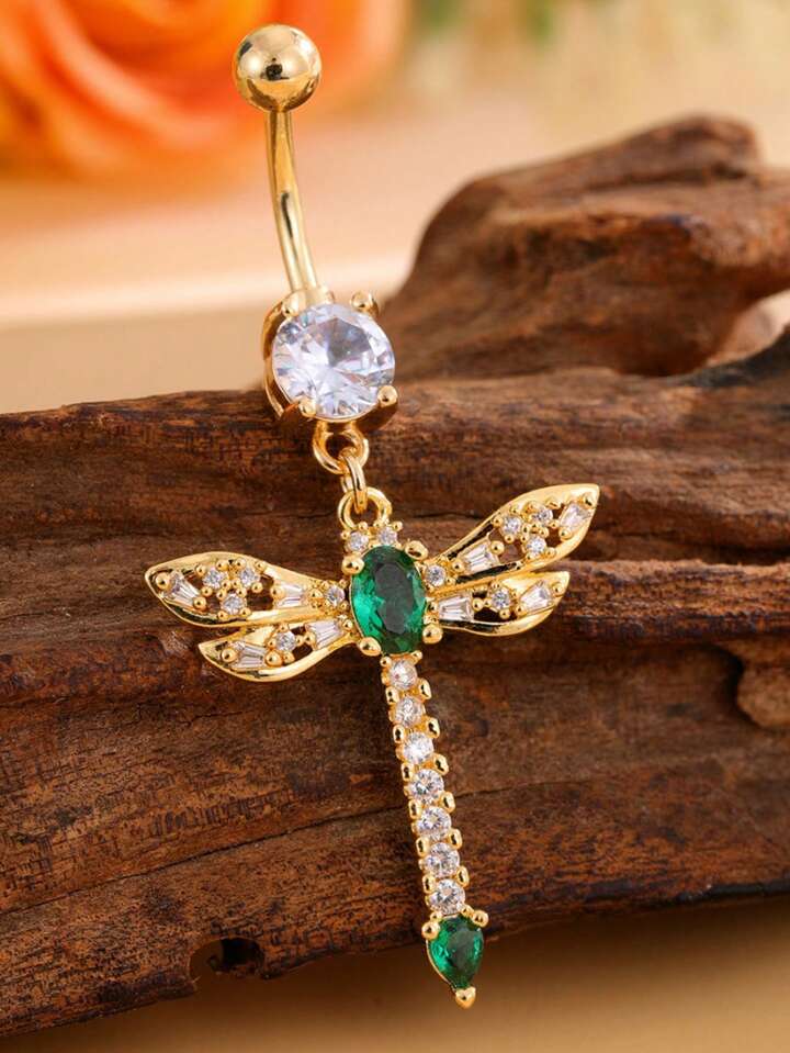 Dragonfly belly ring shop