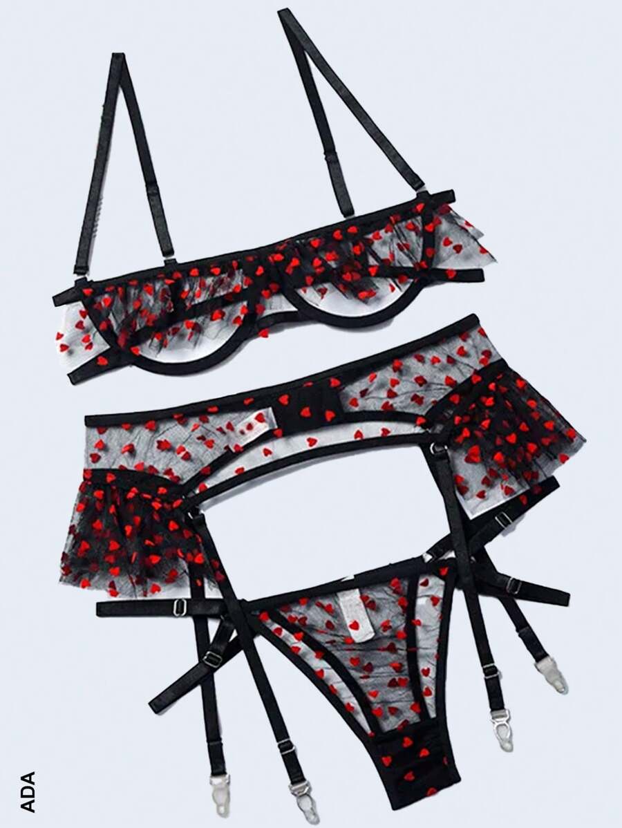 Plus Size Sexy Lingerie - Multicolor - View 1