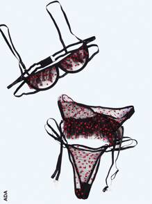 Plus Size Sexy Lingerie - Multicolor - View 2