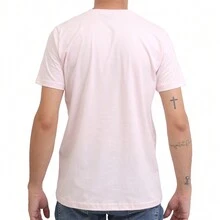Men T-Shirts - 淺粉色 - 查看 5