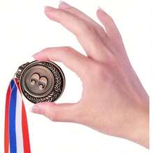 Golden/Silvery/Bronze Award Medals, Winner Medals For Competitions, Party, 2 Inches - Multicolor - View 5