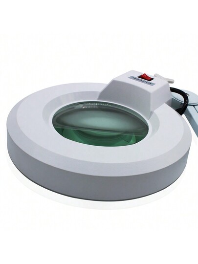 Magnifying Lamp St 5X 5D Diopter Glass Cosmetic Make Up Tripod, Lens, White, LED Dimmable, Adjustable Brightness Levels, As Work Verlichting view 8