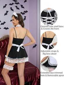 Disfraz Cosplay Anime Traje Maid Lolita - Multicolor - Ver 4