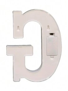Decorative Letters With Bluelander LED Lights (AA Batteries Included) - G - 查看 6