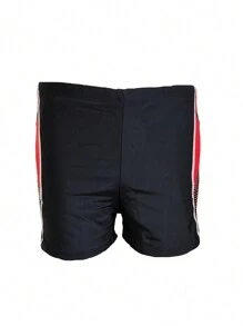 Men's Square Cut Swim Trunks For Beach Volleyball And Swimming - Multicolor - View 4