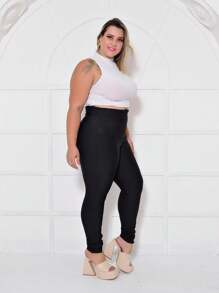 Plus Size Pants - màu đen - Xem 6