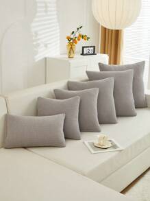 1PC Jacquard Pillowcase Sofa Pillow Covers Home Decoration Cushion Protective Cover