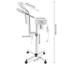 YUNRUX Facial Steamer, Steamer With Magnifying Lamp Steam Device For Face Facial Sauna Steamer Steam Machine Facial Steamer Moisturizing Beauty Instrument, For Home Salon Spa