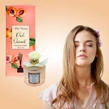 Dispensador De Aroma Líquido De Aceite Esencial Aromático Para Uso En Interiores, Como En El Hogar, Hotel, Baño; Ambientador Decorativo. Botella De Aceite De Aromaterapia Y 4 Palos De Difusor. Conjunto De Aromaterapia Sin Llama Para Hogar Con Fragancia. 1 Pieza Aceite Esencial De Aromaterapia Para La Eliminación De Olores En Interiores De Baños, Automóviles Con Aroma, Ambientador Para Hoteles. Aromatizante de ambiente