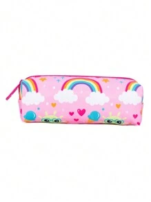 Children's Fashion Backpack 3pcs Set Including Insulated Lunch Box And Pencil Case Adjustable Padded Shoulder Straps For Everyday Use, Camping, Hiking, Traveling, School. This Casual Backpack Set Is The Perfect Gift For Boys And Girls On Back-To-School, Birthday, Festivals - Red - View 5