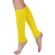 1/3 双女式霓虹纯色针织保暖秋冬，温暖优雅的腿袖舞会万圣节 - 多色 - 查看 19