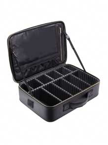 1 pieza Bolsa de maquillaje de tela Oxford con estampado de labios rojos y divisores extraíbles, organizador de maquillaje portátil para caja de almacenamiento de cosméticos multifuncional impermeable, bolsa con cremallera personalizada para el baño, bolsa de maquillaje, estuche de maquillaje, bolsa de aseo, cubos de embalaje, artículos esenciales para cruceros, artículos esenciales para dormitorios, regalos para damas de honor, regalos para mamá, regalos de cumpleaños, decoración del hogar, organizador de baño, sala de estar, dormitorio, organizador de joyas, organizador de maquillaje, estuche de maquillaje, bolsa de maquillaje, bolsa de cosméticos, gran capacidad, bolsa de maquillaje grande, regalos de Navidad, bolsa, viaje, regalos para mujeres, artículos esenciales de viaje, bolsa, embrague / bolso pequeño, organizador de maquillaje, soporte de brochas, mini bolsa, bolsa de gran capacidad, regalos para mujeres, regalos de Navidad, ideas de regalo para mujeres, bolsa de maquillaje, - Multicolor - Ver 14