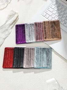 1 pièce Utilisation quotidienne  avec blocage RFID Motif  craquelé Mince et portefeuille pour cartes Cartes d'identité et cartes bancaires Porte-cartes Porte-cartes Portefeuille Porte-cartes de visite Porte-cartes de crédit Porte-cartes Femmes Pour femmes Mini portefeuille Porte-cartes