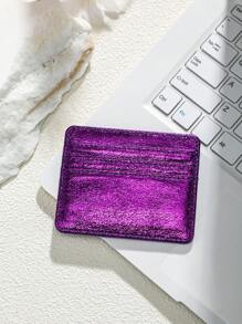 1 pièce Utilisation quotidienne  avec blocage RFID Motif  craquelé Mince et portefeuille pour cartes Cartes d'identité et cartes bancaires Porte-cartes Porte-cartes Portefeuille Porte-cartes de visite Porte-cartes de crédit Porte-cartes Femmes Pour femmes Mini portefeuille Porte-cartes