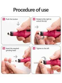 13pcs UV LED Light For Gel Nails & Nail Drill Machine & File & Grinding Head & Finger Splitter Set Nail Art Decorations Manicure Tools DIY Salon Home Gifts