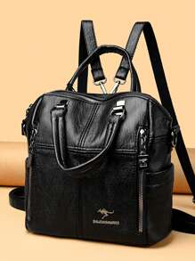 Hot Leather Luxury Handbags Women Bags Designer Multifunction Shoulder Bags For Women 2024 Travel Back Pack