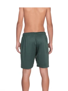 Men's Soccer Shorts Polyester Soccer Bermuda Shorts Men's Gym Gym Shorts - 綠色 - 查看 3