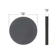 2 Chiếc Đế Lót Ly Nước Cho Ô Tô, Giá Đựng Chai Nước Trên Xe Ô Tô Thảm Chống Trượt Silicon Chống Trượt Chống Sốc PVC Sáng Tạo Đồ Uống -Coaster Cho Ô Tô Tấm Dính Chống Trượt Bảng Điều Khiển Xe Ô Tô, Phụ Kiện Nội Thất Ô Tô Thích Hợp Cho Hầu Hết Nội Thất Ô Tô - Nhiều màu - Xem 11